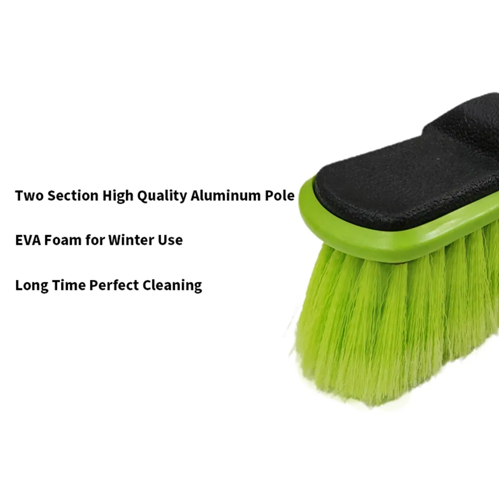 on/off Switch Van Soft Washing Floor Butterfly Brush with Telescopic Handle