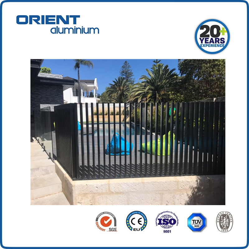 3D Vertical Aluminum Blade Batten Fencing Panel Garden Fence