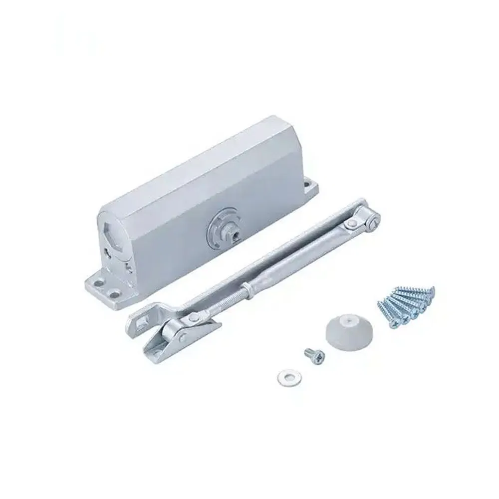 Adjustable Aluminum Hydrauilc Automatic Fireproof Door Closer for 45-65kg Door