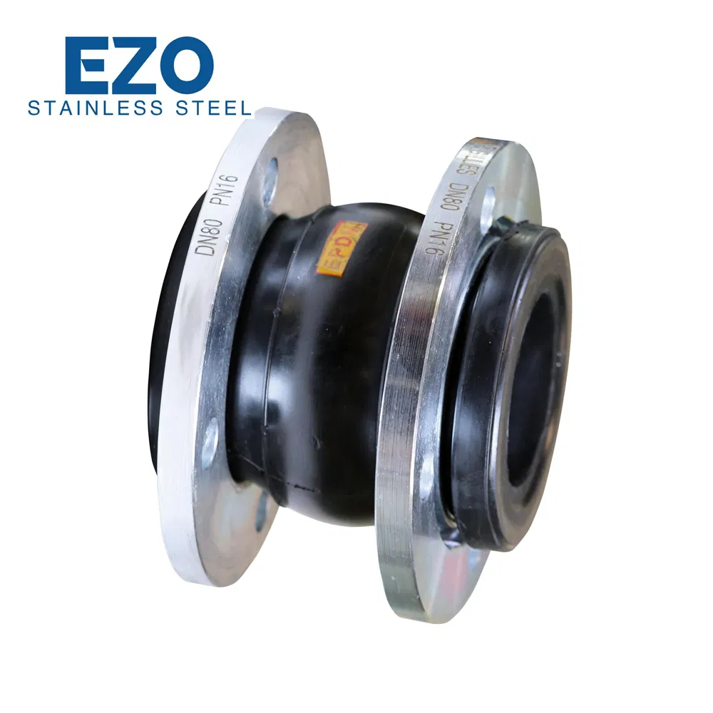 SS304 FDA Grade Customizable Proline Transflex EPDM Rubber Bellow Expansion Joint