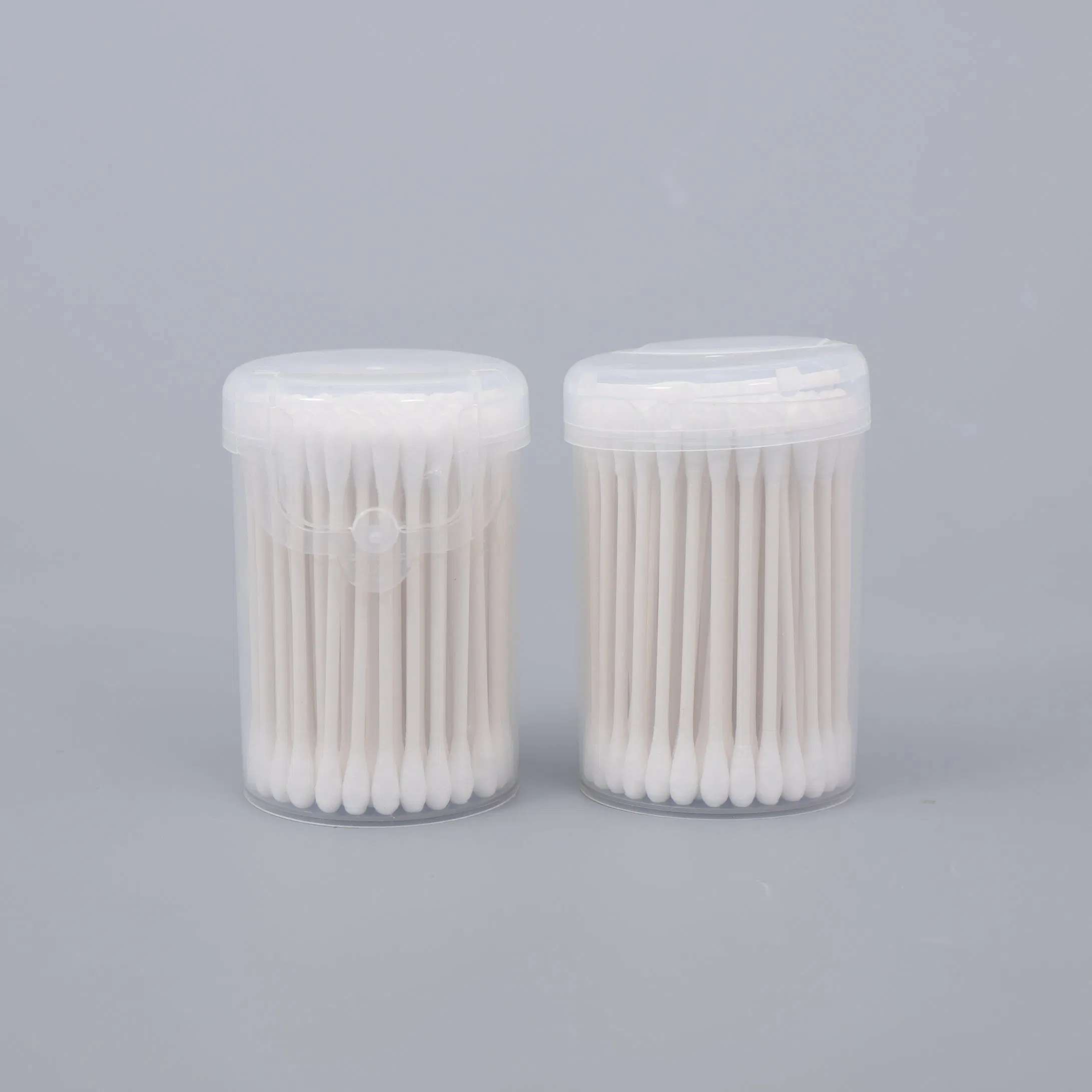 Different Size Bambo Sticks and Wood Sticks Ear Cotton Bud Holder for Kid