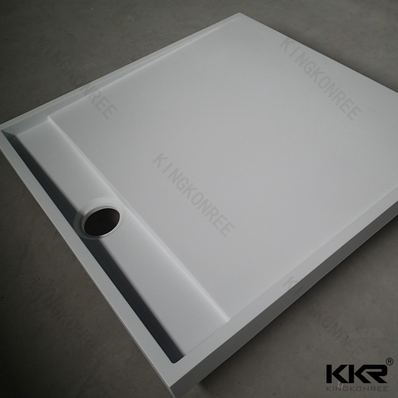 Sanitary Ware Shower Room Artificial Stone Black Slip Resistant Bottom. Shower Tray