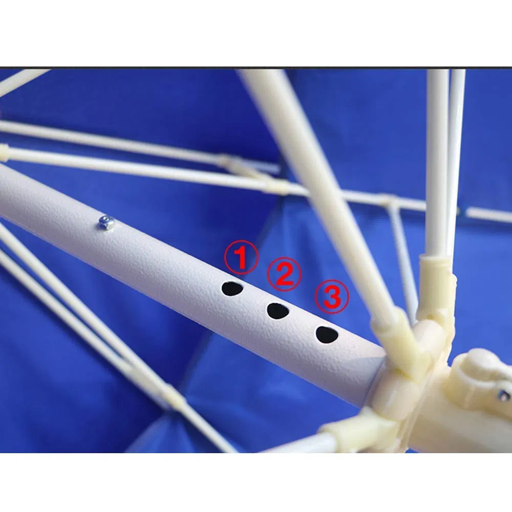 Cantilevered Double-Tiered Sun Umbrella Banana Umbrella