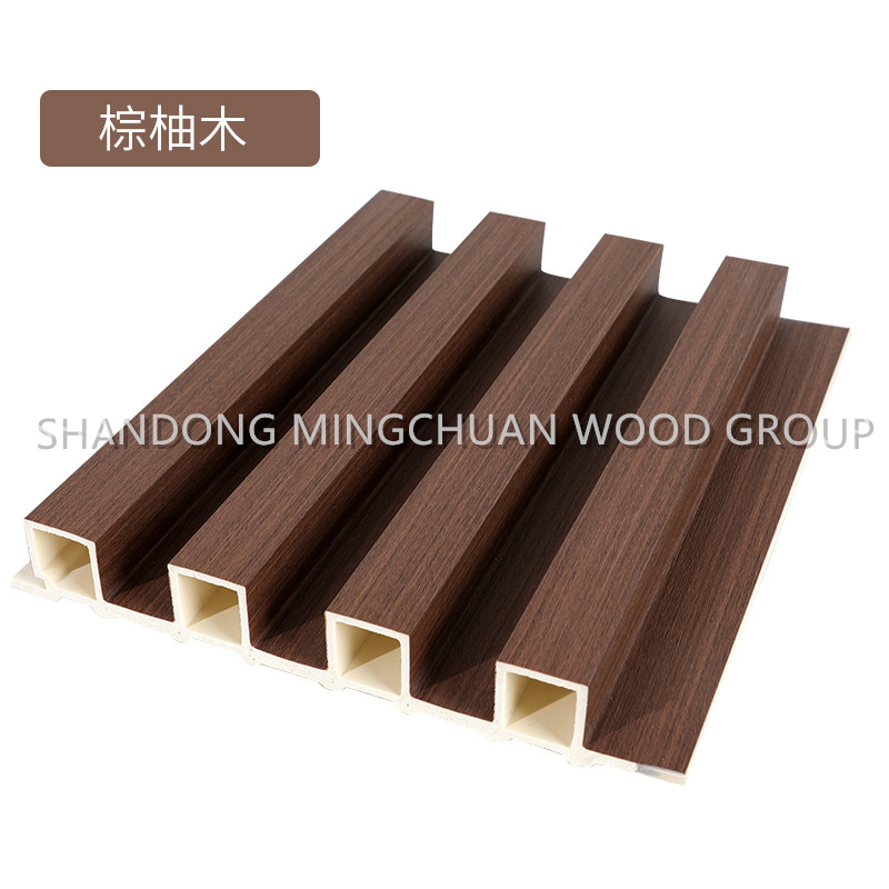 Hot Sales Exterior Interior Fluted WPC Board Siding Ceiling 3D Wall Panel