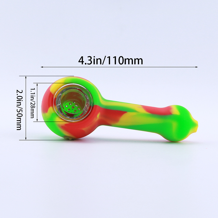 Cost Price Wholesale Mini Smoking Pipe 4.3 Inch Smoking Tobacco Pipe with Glass Bowl