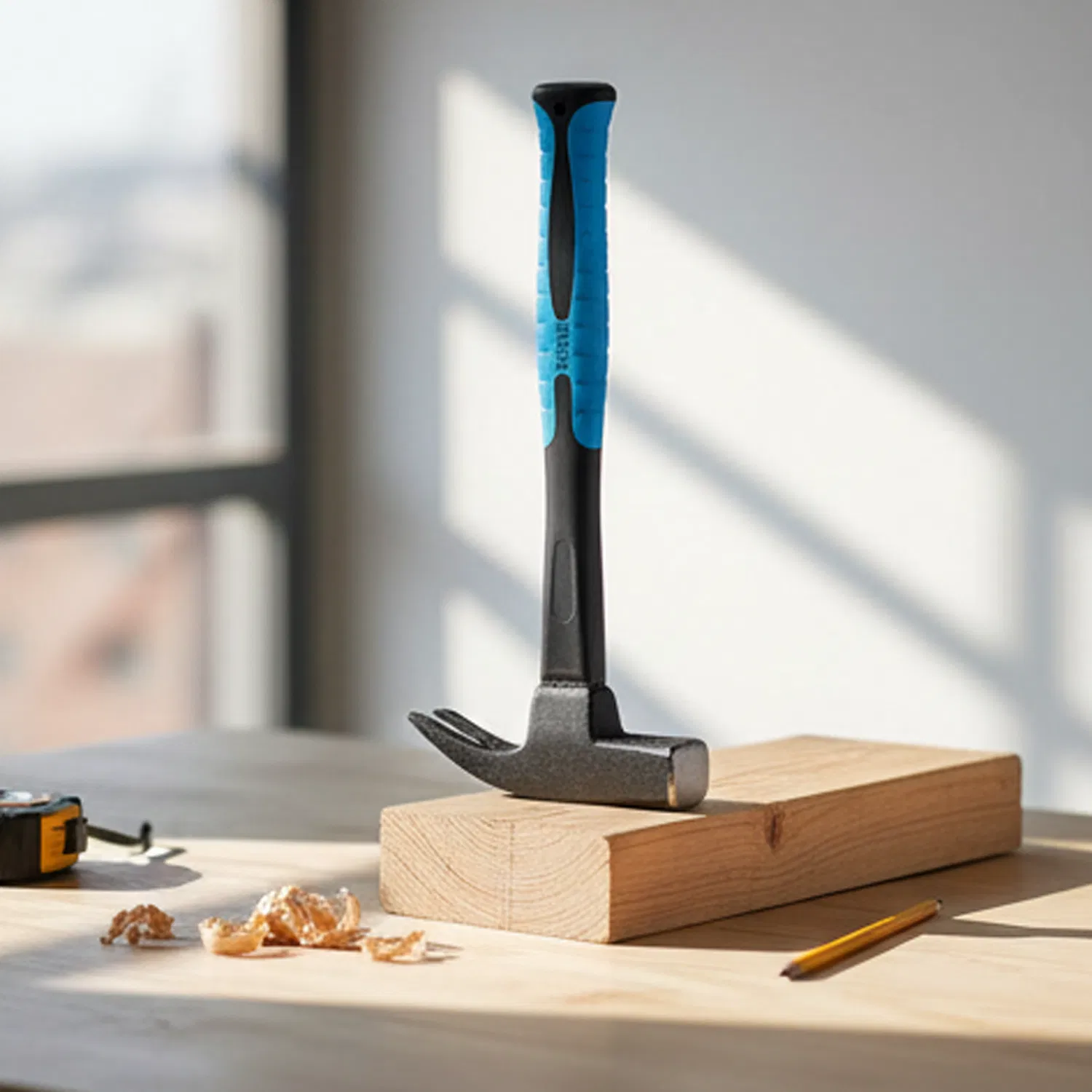 Professional Hammer, Hand Tool, Hardware Tool, Hammer, Made of Carbon Steel, Wooden Handle, PVC Handle, Glass Fibre Handle, Machinist Hammer, Claw Hammer S