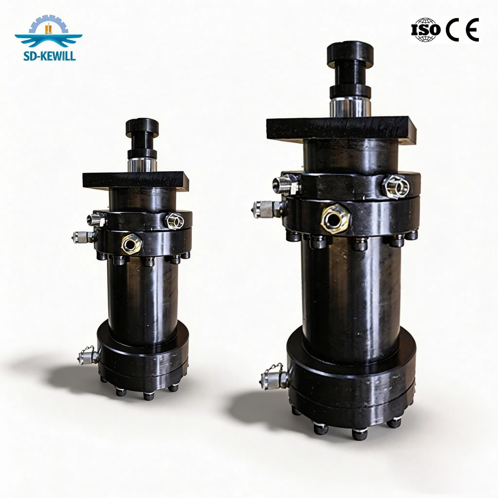 Гидроцилиндр двухстороннего действия водяного охлаждения 280°C