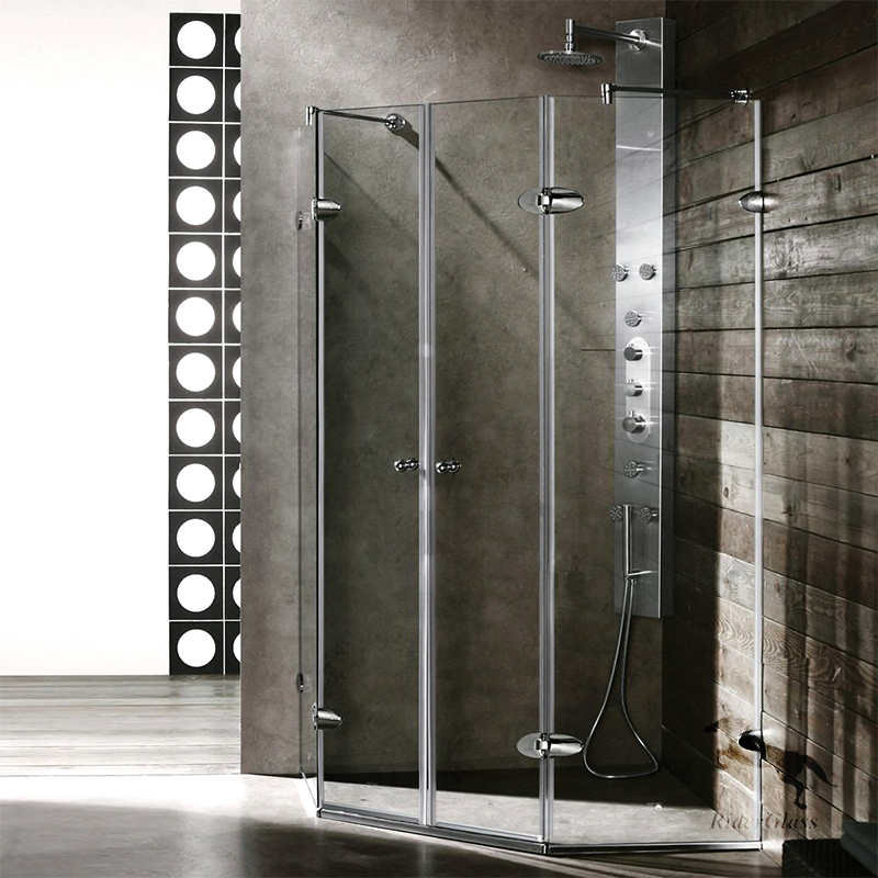 6mm Frost Tempered Glass Panel Bathroom Door Price