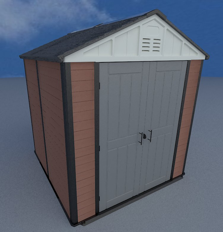 Garden Storage Shed UV-Resistant Waterproof Tool Shed