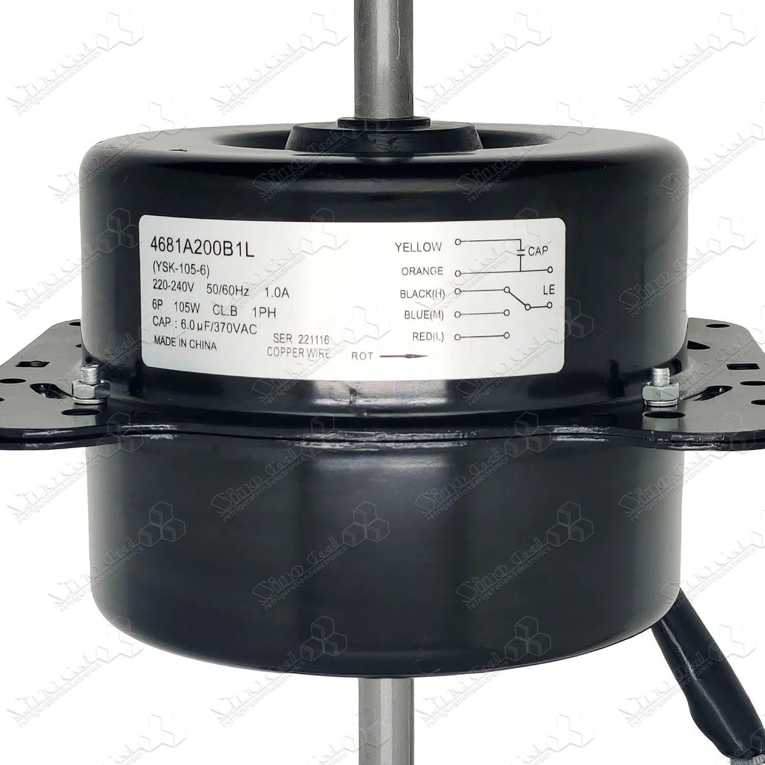Sinocool Ysk-105-6 4681A200b1l 220V 105W Air Conditioner Indoor Fan Motor