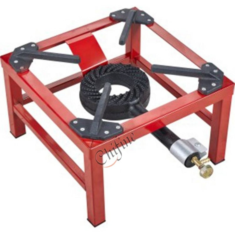 Powder Coated Commercial Single Burner Gas Stove