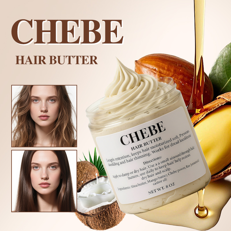 Organic 236ml Chebe Hair Care Product MSDS Nourishing Straightening Hydrating Hair Mask Butter