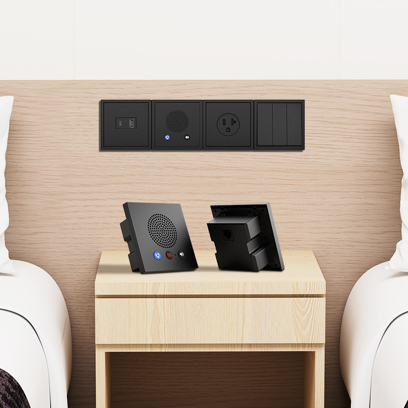 Small Switch Size Emergency One Touch Service Smart Telephone for Hotel Room