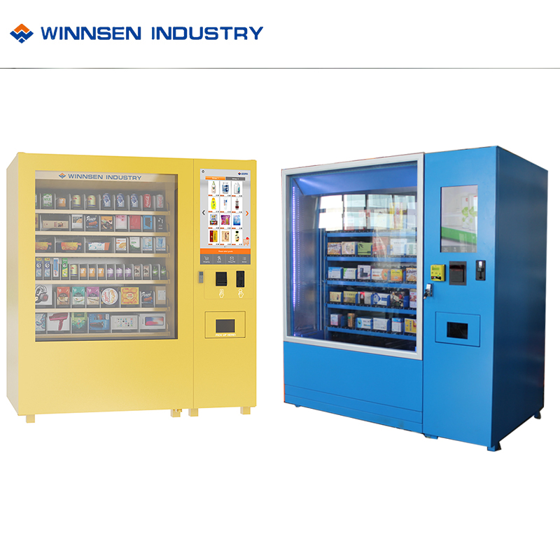 High Grade 32 Inch Screen Vending Machine with Income Report Function