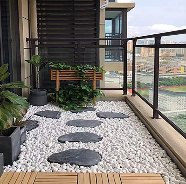 Hot Sale Cheap White Pebble Stone for Garden & Aquarium Decoration