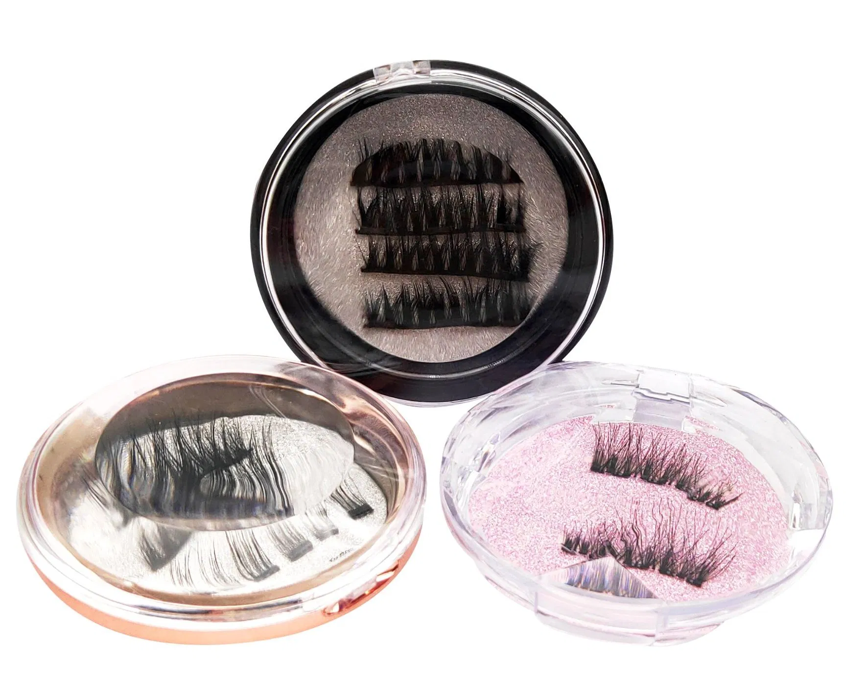 Mink Lashes, Natural Look False Eyelashes Fluffy 3D Mink Lashes for Lady