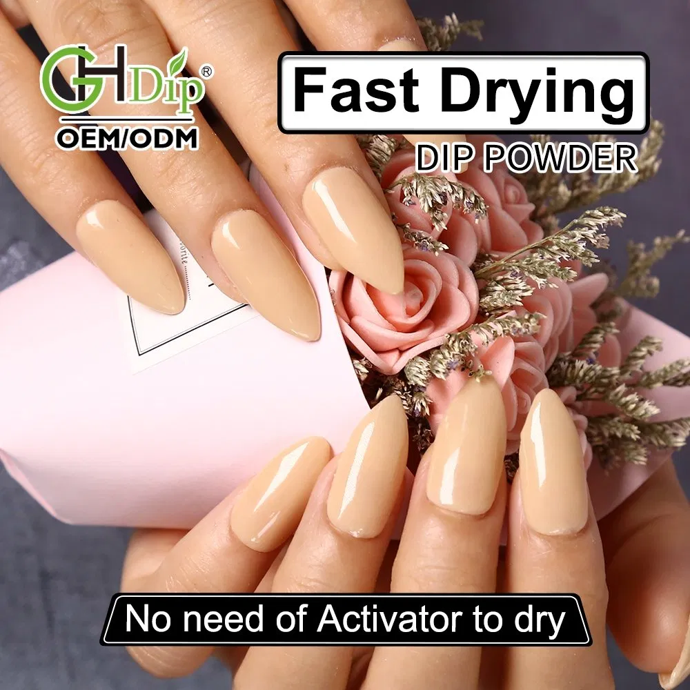 Nude Color Fast Drying Dipping Powder Match Gel Polish