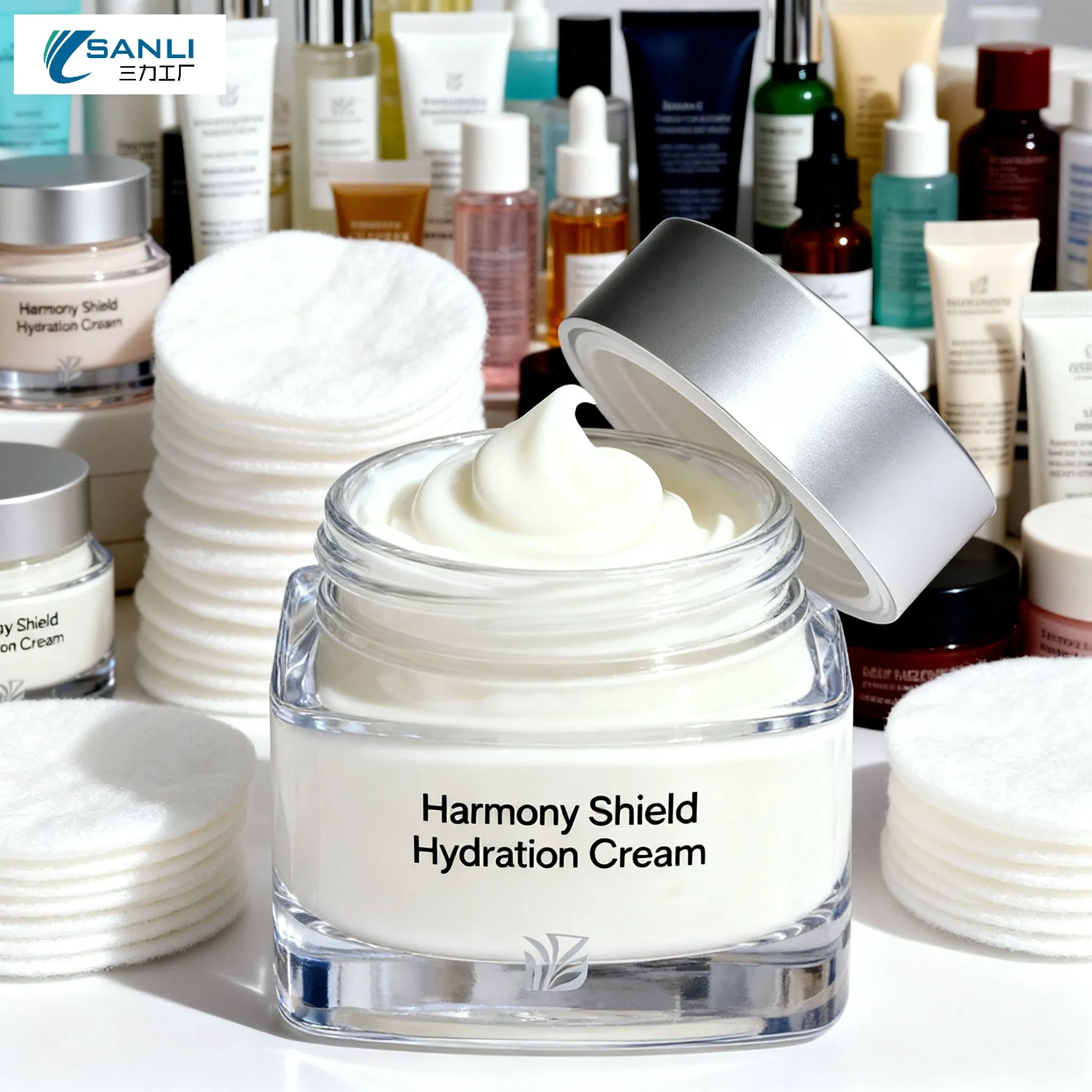 Sensitive Skin Whitening and Soothing Face Cream with Portulaca Oleracea Extract and Decarboxy Carnosine HCl for Gentle Anti-Glycation