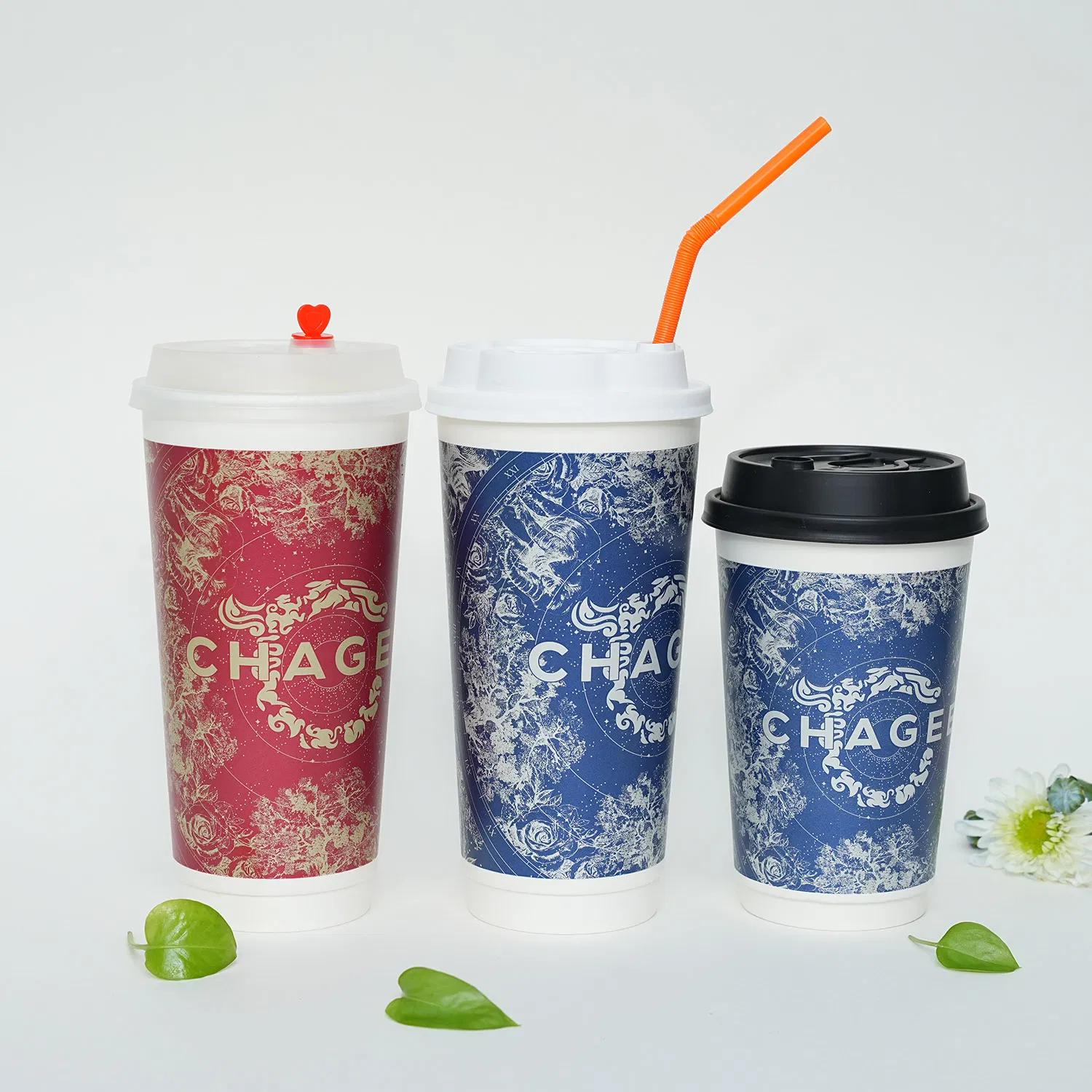 Бумажные стаканчики с логотипом на заказ