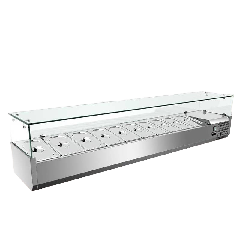 Versatile Commercial Food Insulation Heating Display Cabinet Tool