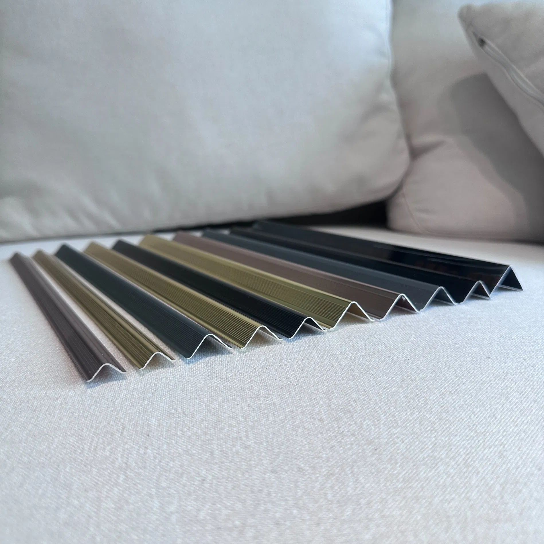 Simple Anodized Aluminum Decorative Strips / Aluminum Strips