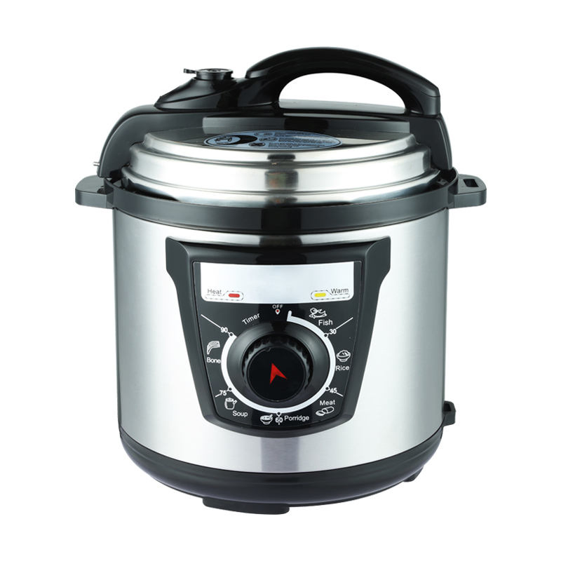 Large Capacity Stainless Steel Pressure Cooker for Households in South Africa Electric with LED Display for Hotels
