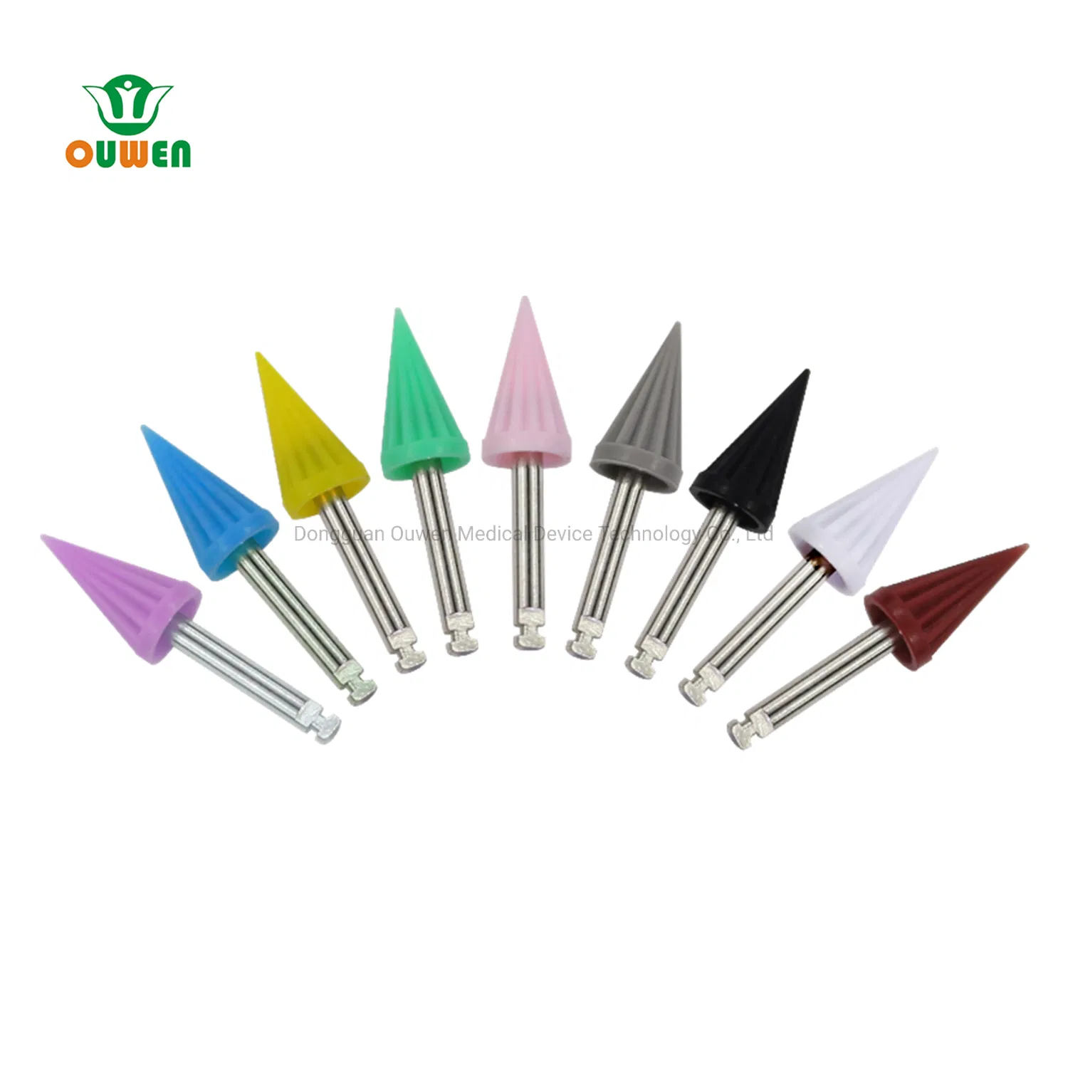 Ouwen New Designed Tapered Polishing Cup/Latch Type Efficient Polishing Dental Prophy Cup
