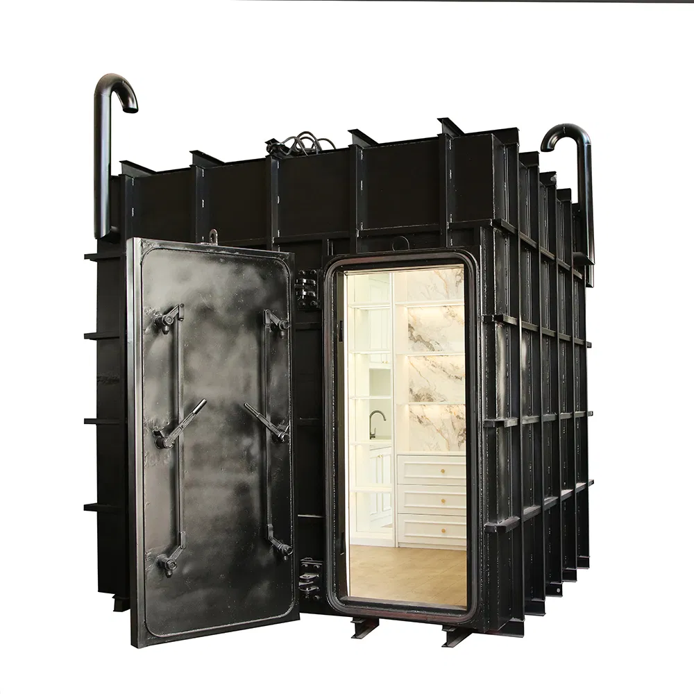 Underground Builds Secret Shelters Survival Bomb Bunker Safe Room Shelter in Backyard