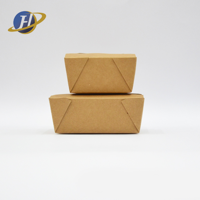 User-Friendly Disposable Paper Food Container: Takeout Lunch Box & Tableware Packaging