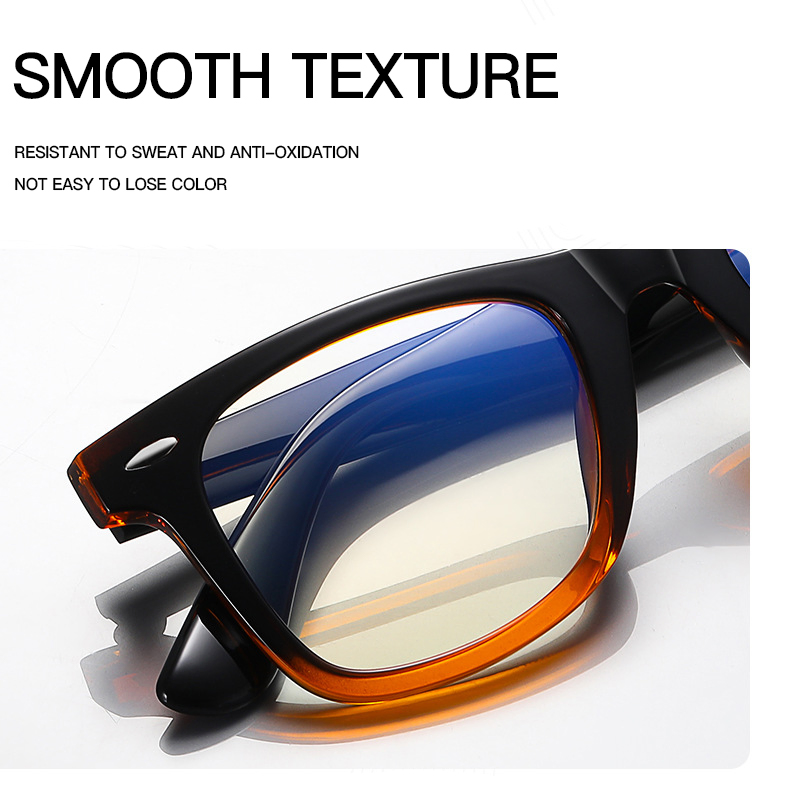 New Products Classic Retro Trend Rivets Optical Glasses Frame Anti-Blue Light Glasses Men and Women Tr90 Eyeglasses