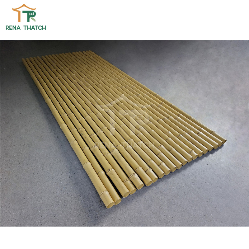 Fire Resistant UV Protection Synthetic Fireproof Bamboo Pole Artificial Bamboo Stick for Japanese Style