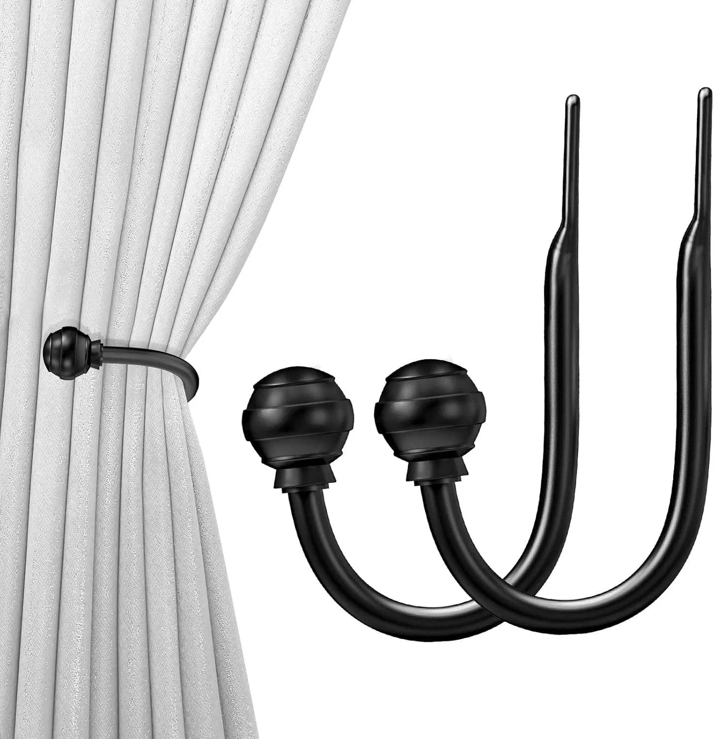 Lasting-Time Curtain Bracket Holder Window Curtain Holder Curtain Holdback with Wide Application