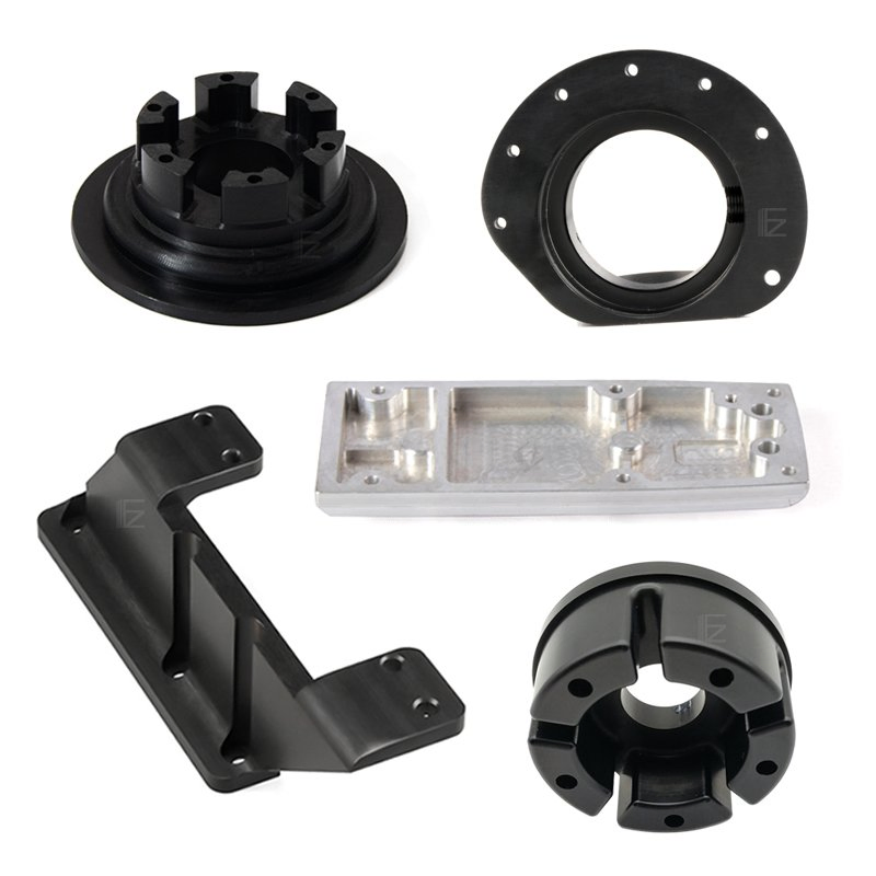 Custom Titanium Metal Anodized Aluminum Connector Parts CNC Machining Manufacturer Professional CNC Machining Services