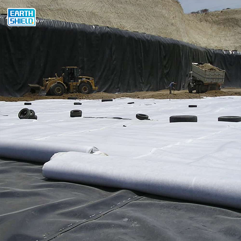Anti-Settling 100-800g PP Woven High-Strength Subgrade Reinforcement Sheet Geotextile for Expressway