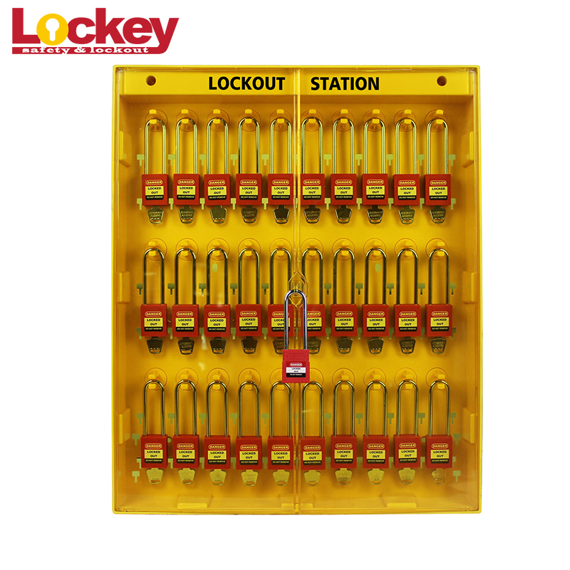 Wall Mounted Combination Advanced Industrial Safety Lockout Station