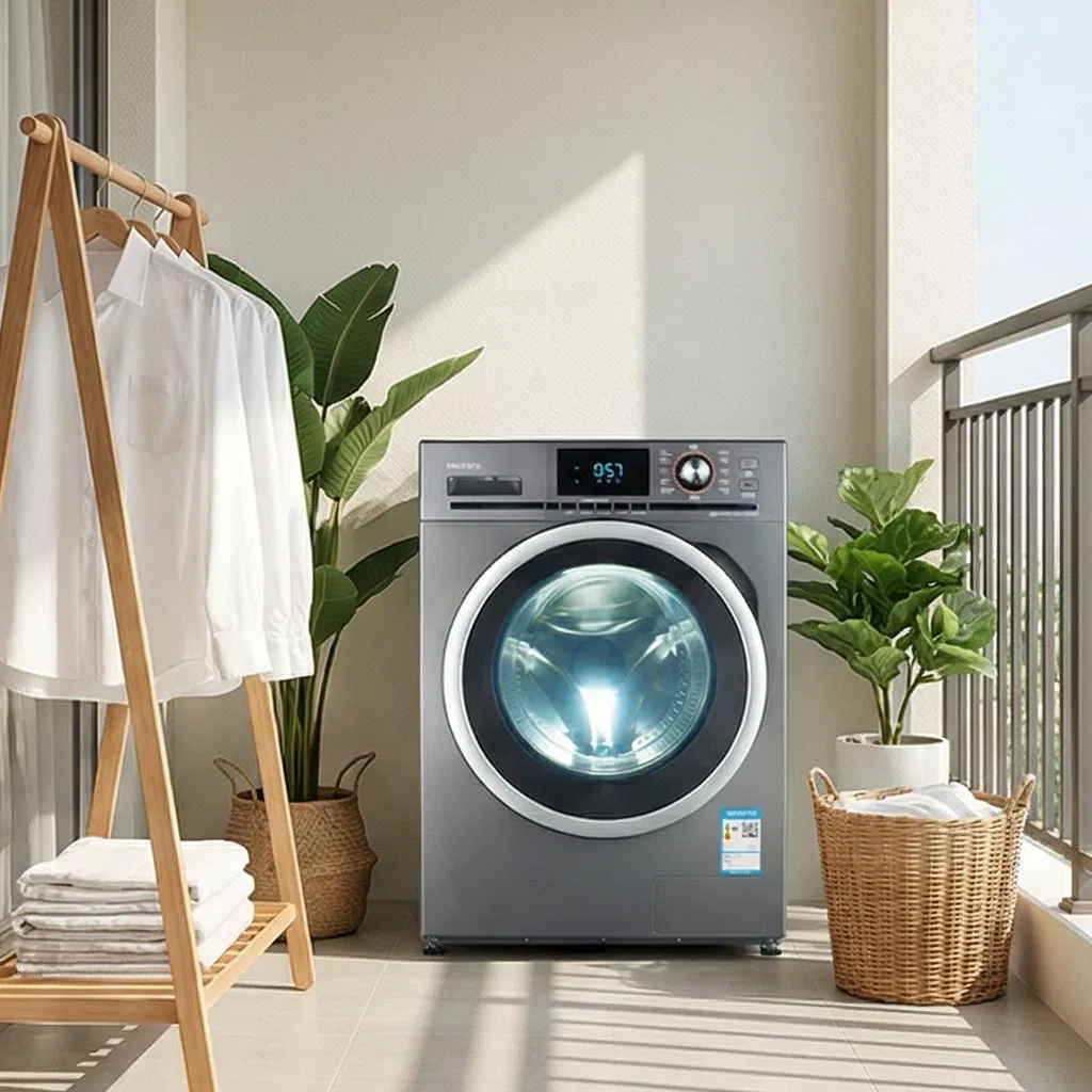 High-Performance Inverter Washer: 10 Kg Front Load Design Washing Machine