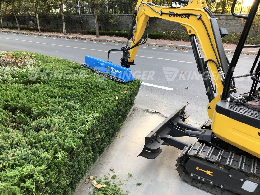 Kinger Factory Directly Sale Hedge Trimmer with Imported Sharp Cutting Blade for Excavator with CE ISO Approval