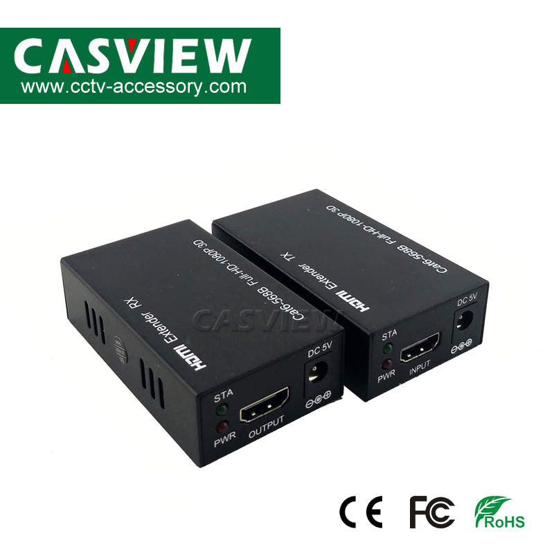 HDMI-удлинитель на 60 м по кабелю Cat5e/6