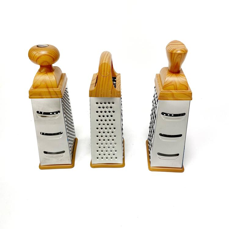 Тёрка для овощей и сыра 4-в-1 из нержавеющей стали