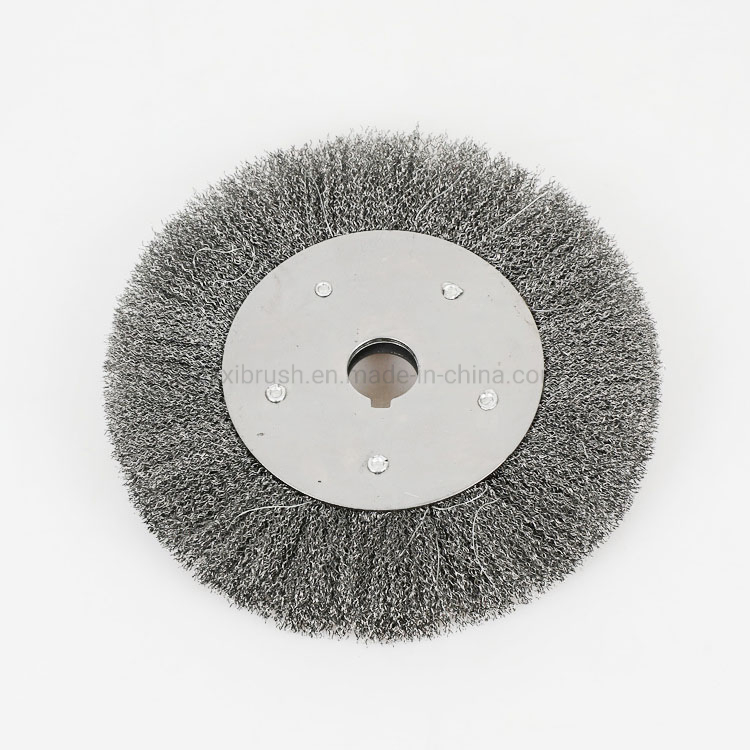 Stainless Steel Polishing Machine Rotating Wire Brush Wheels