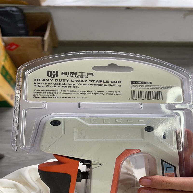 Heavy Duty Manual Steel Staple Nail Gun Fastening for Industrial