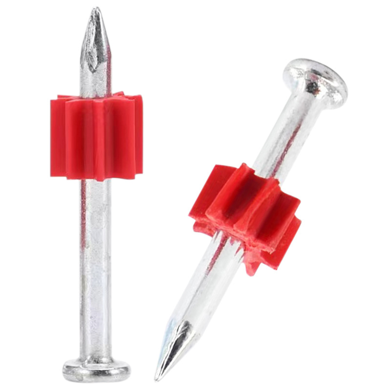 Wholesale Steel Drive Pin Shooting Nail with Plastic Washer Gas Pin Nails