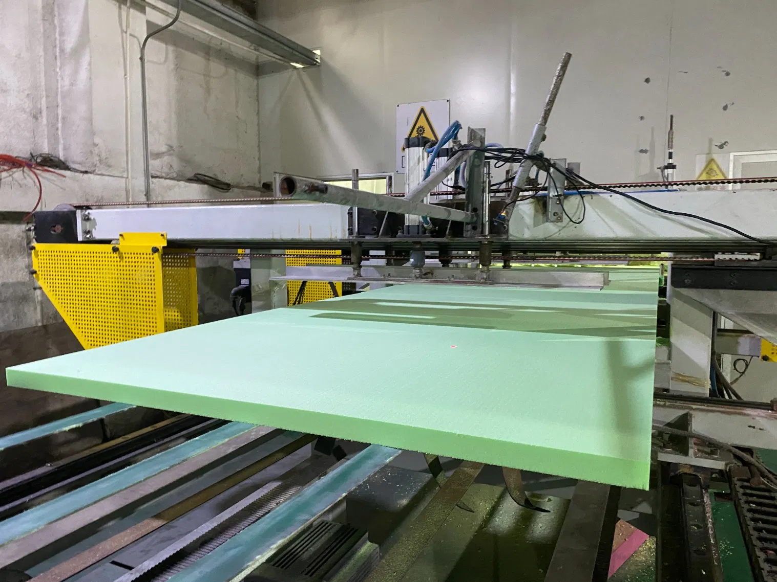 High Strength Extruded Foam Board Green Bathroom Partition Board Waterproof and Moisture-Proof