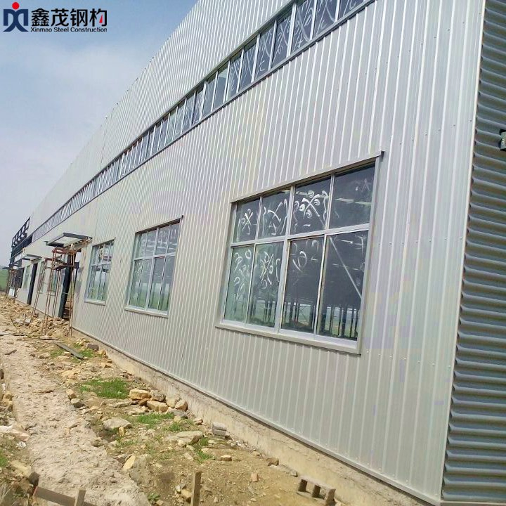 Prefabricated Structural Glass Processing Factory Modular Apartment Steel Workshop