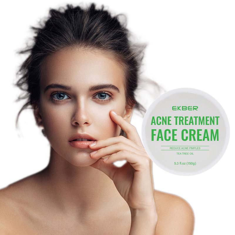 Plant Extract Luxury Anti-Acne Smoothing Salicylic Acid Face Cleansing Cream Plant Extract Anti-Acne Face Cream