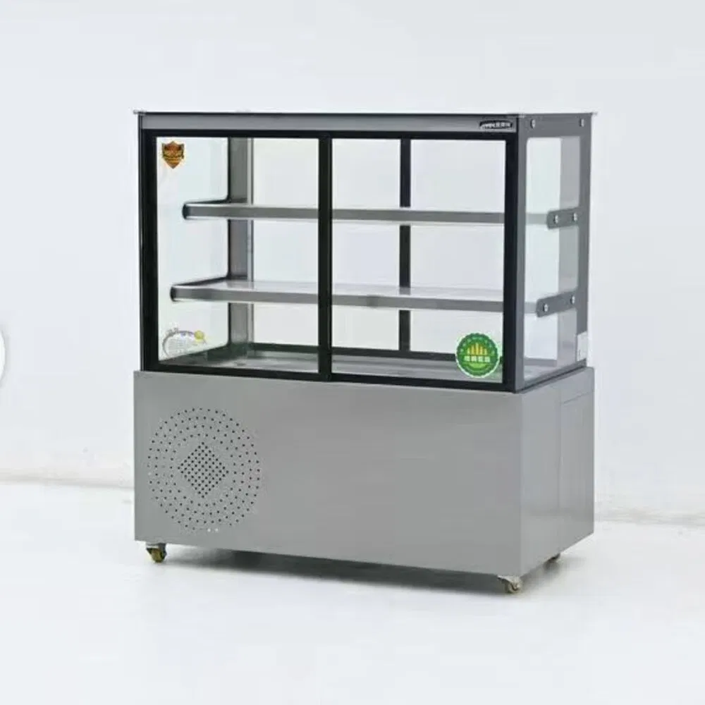 Hot Sales Custom Commercial Colder Food Bars Cake Beverage Display Refrigerator