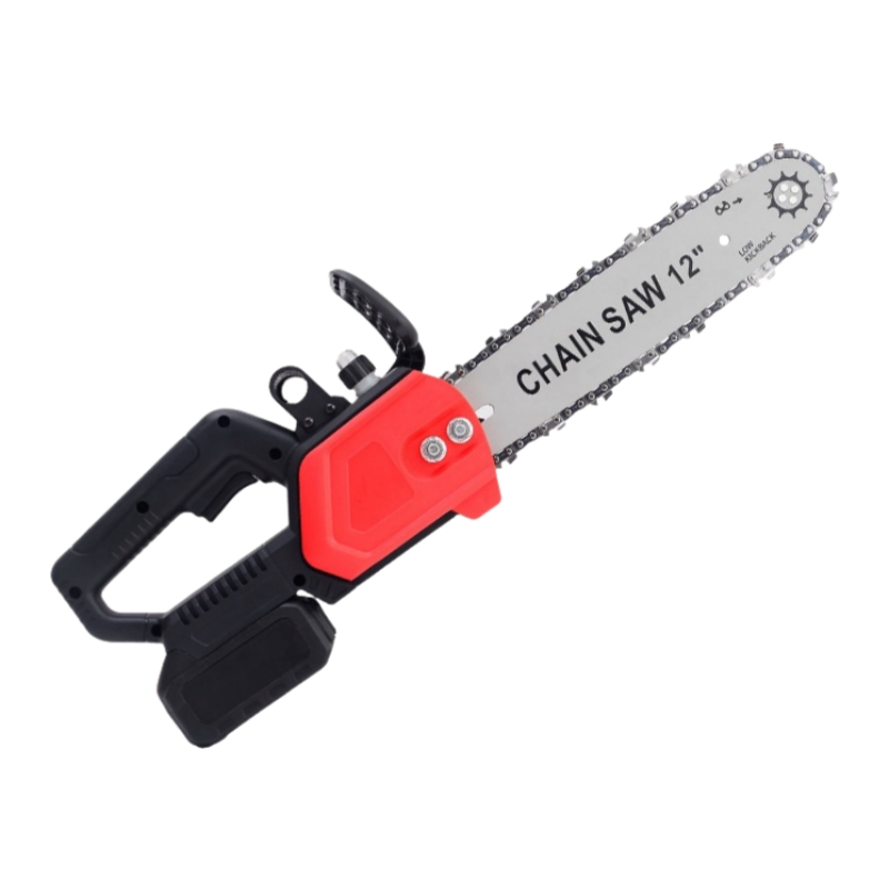 Mini Chainsaw 6-Inch with 2 Battery Cordless Power Chain Saws with Security Lock Handheld Small Chainsaw