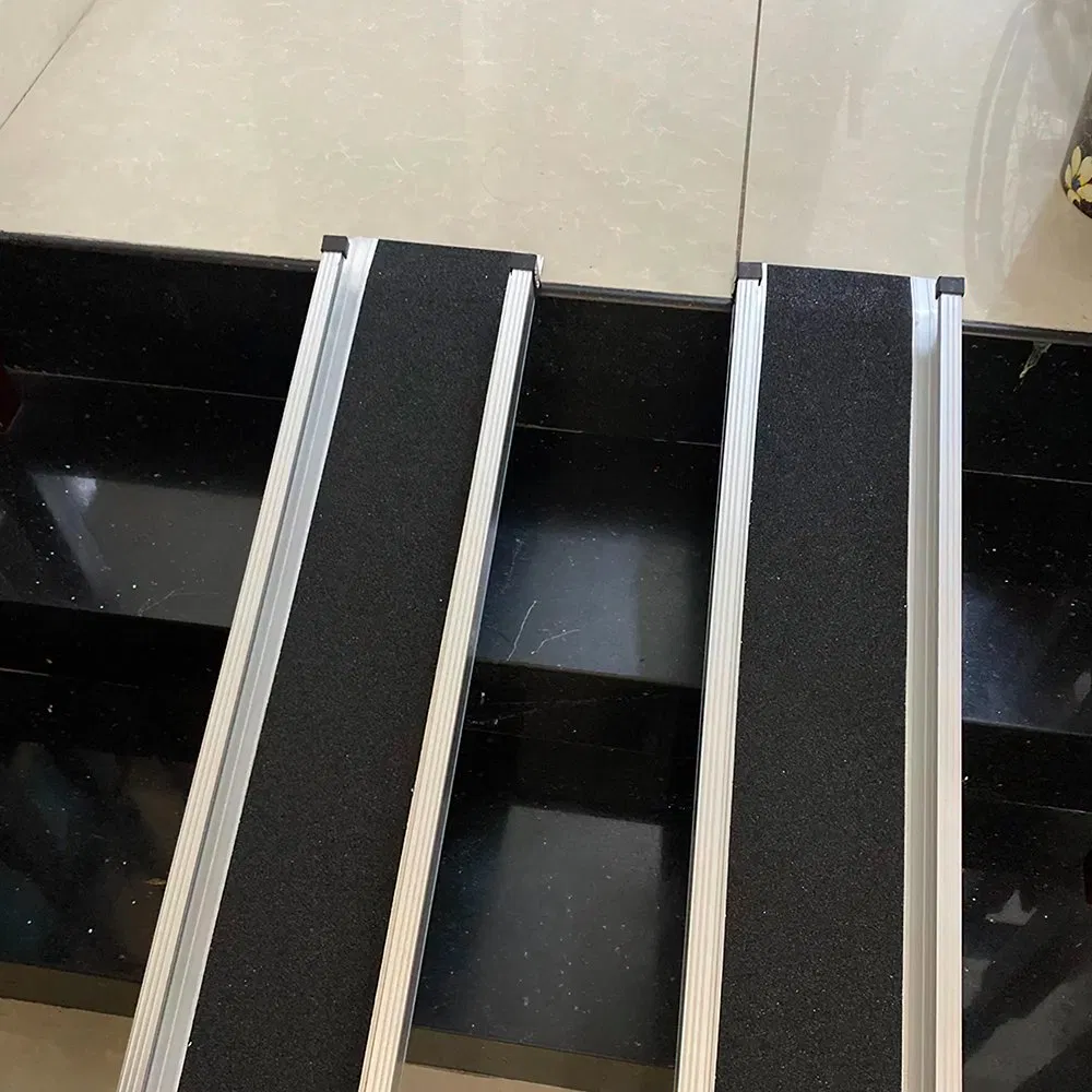 6FT Durable Telescopic Scooter Ramp with Non-Slip Surfaces