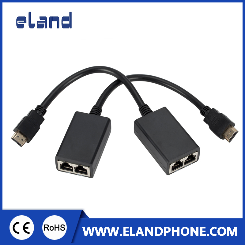 HDMI в Dual RJ45 конвертер, удлинитель сигнала