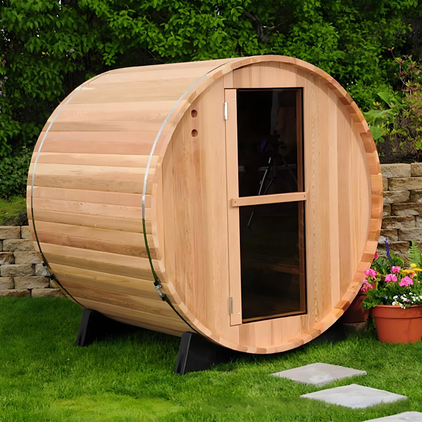 Цилиндрическая сауна Boda для 4-6 человек